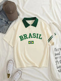 CAMISETA POLO MASCULINO BRASIL